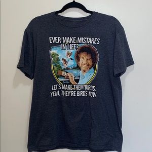 Bob Ross Tee Shirt Large